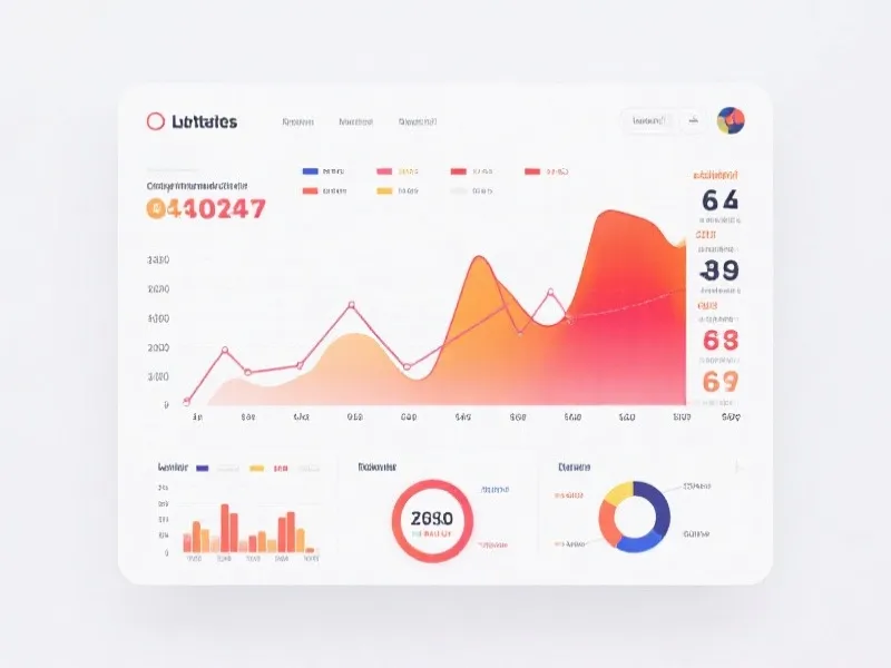 Trend Analysis Dashboard Concept